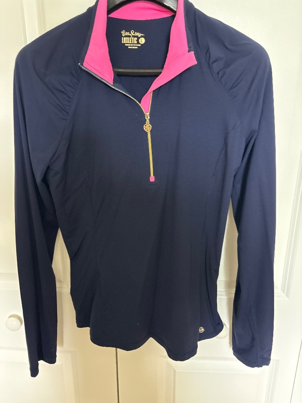 Lily Pulitzer Quarter zip pullover